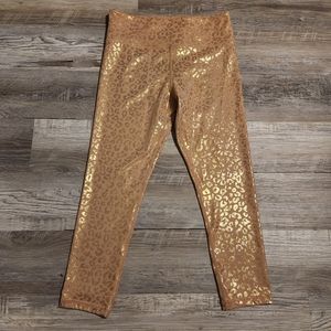 ZYIA Cropped Leopard Active Leggings